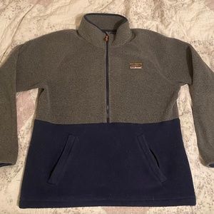 L.L. Bean Women’s half-zip fleece
